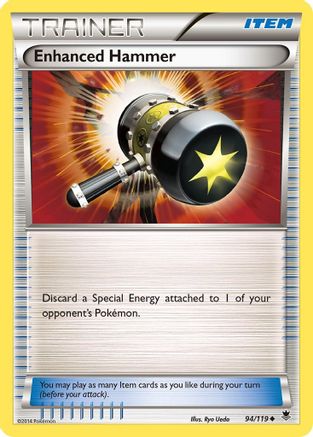 Enhanced Hammer 094 - Reverse Holofoil XY Phantom Forces - Uncommon