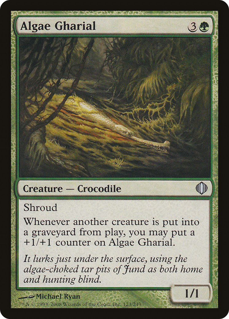 Algae Gharial (ALA-123) - Shards of Alara Foil