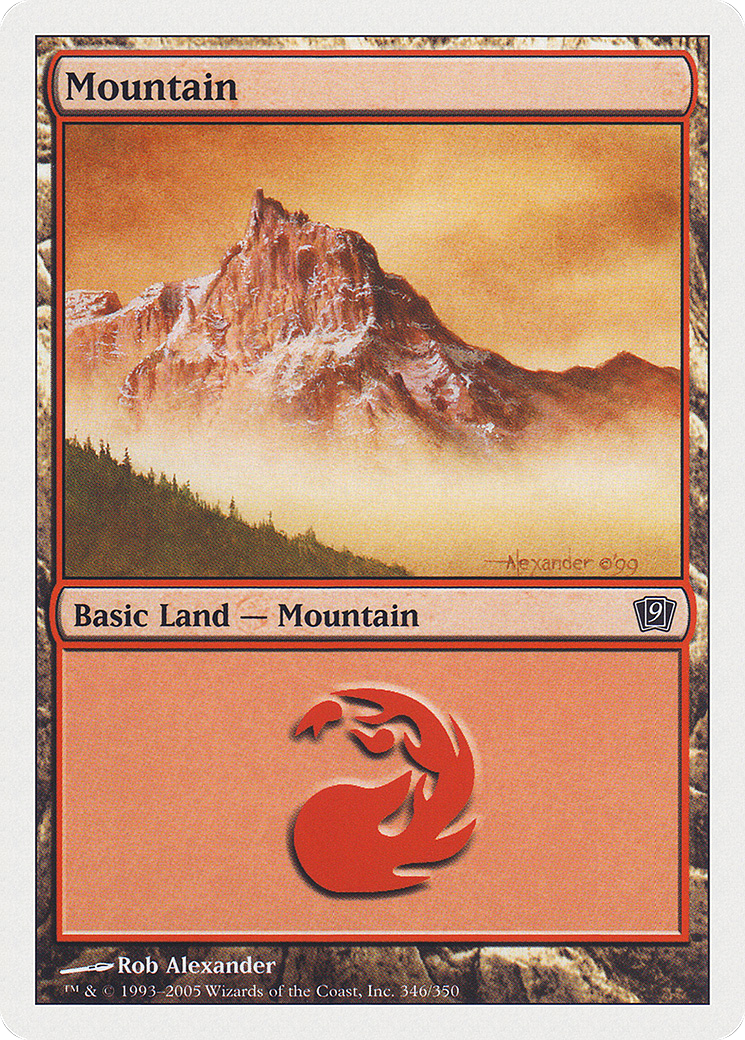 Mountain (346) (9ED-346) - Ninth Edition
