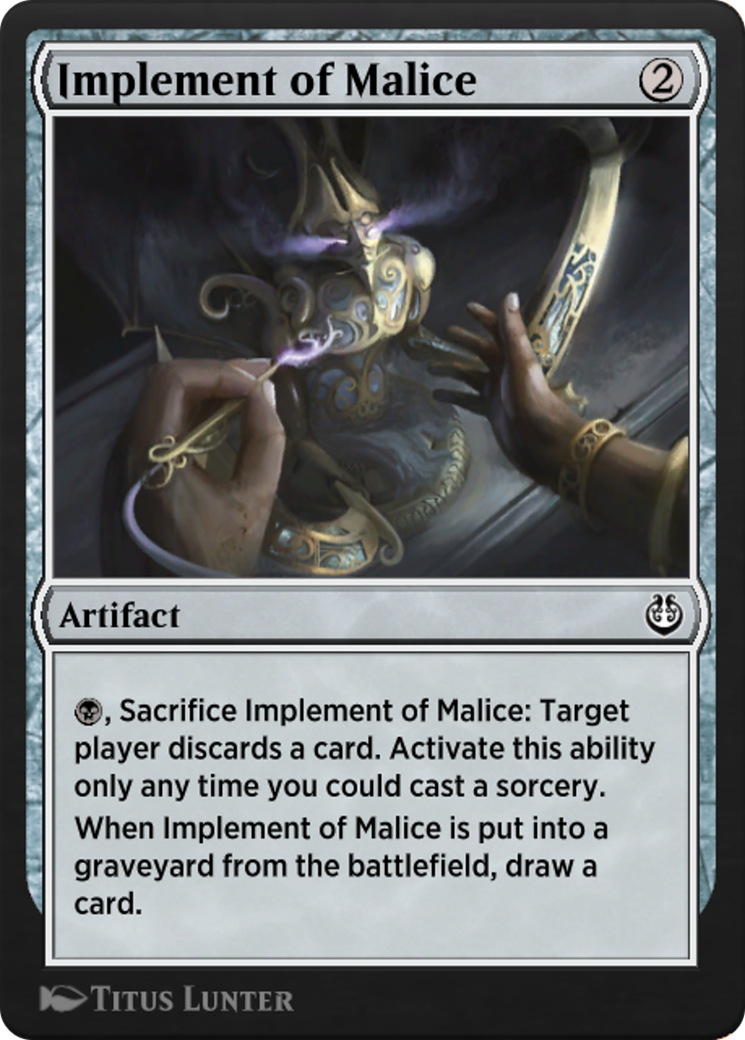 Implement of Malice (KLR-245) - Kaladesh Remastered