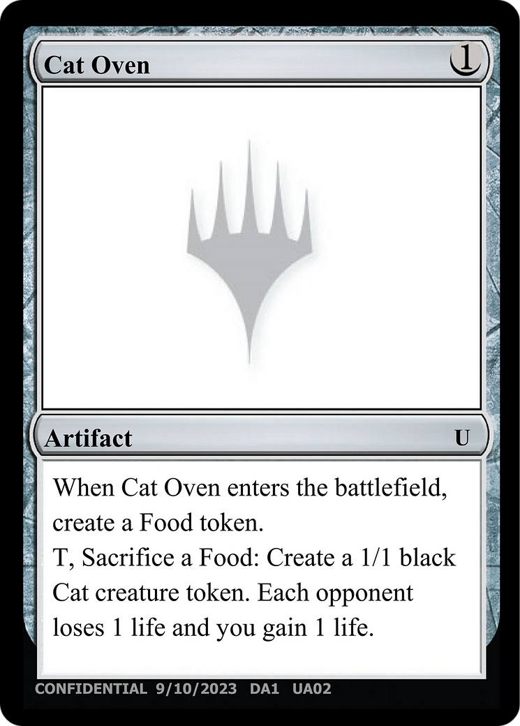 Cat Oven (UNK-UA02A) - Unknown Event