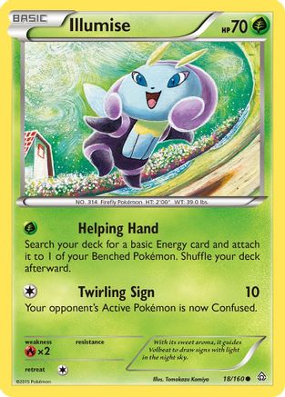 Illumise 018/160 XY Primal Clash - Common
