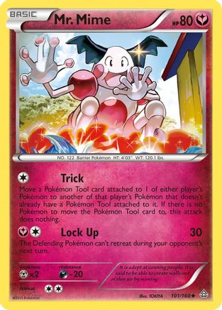 Mr. Mime 101/160 XY Primal Clash - Uncommon
