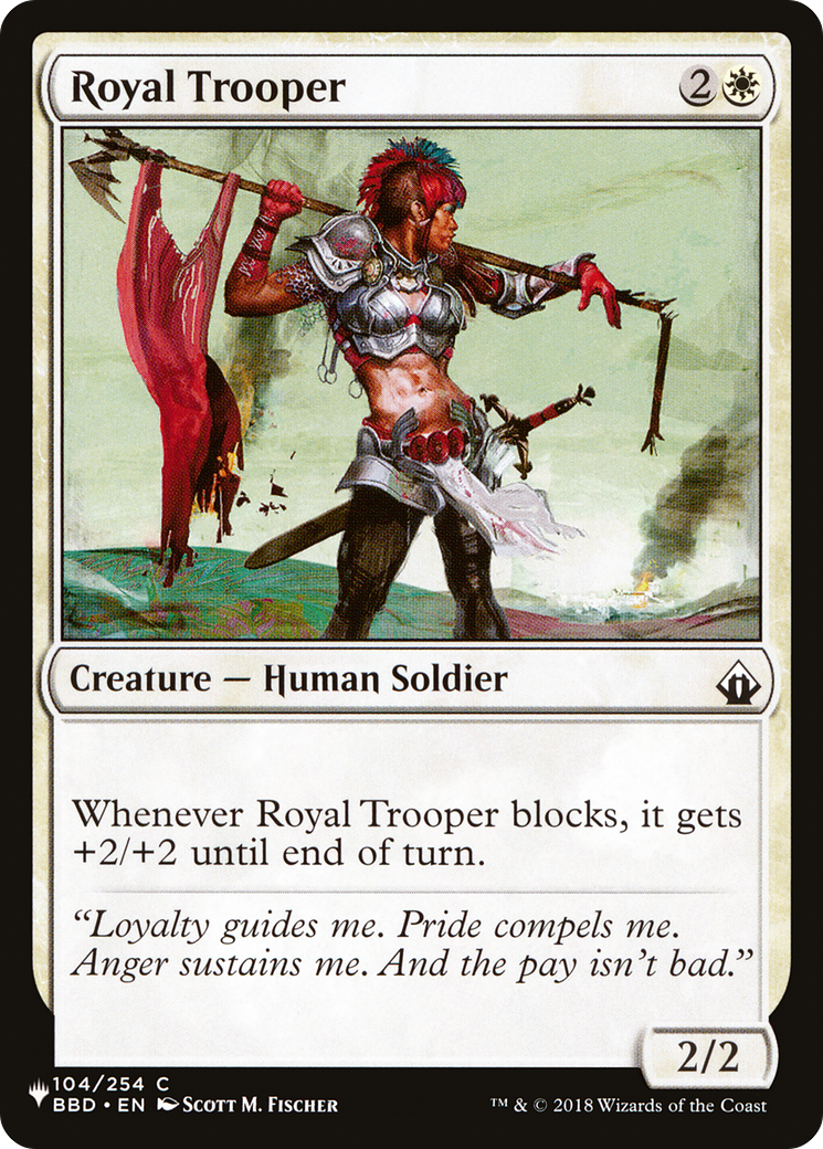 Royal Trooper (LIST-104/254) - The List