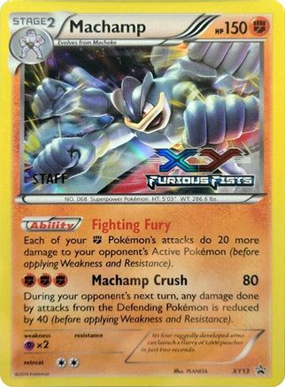 Machamp XY13 - Holofoil XY Promos - Promo