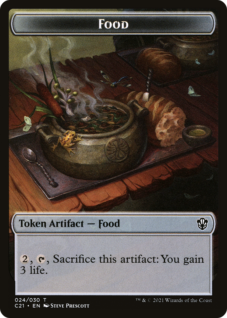 Food (TC21-024) - Commander 2021 Tokens