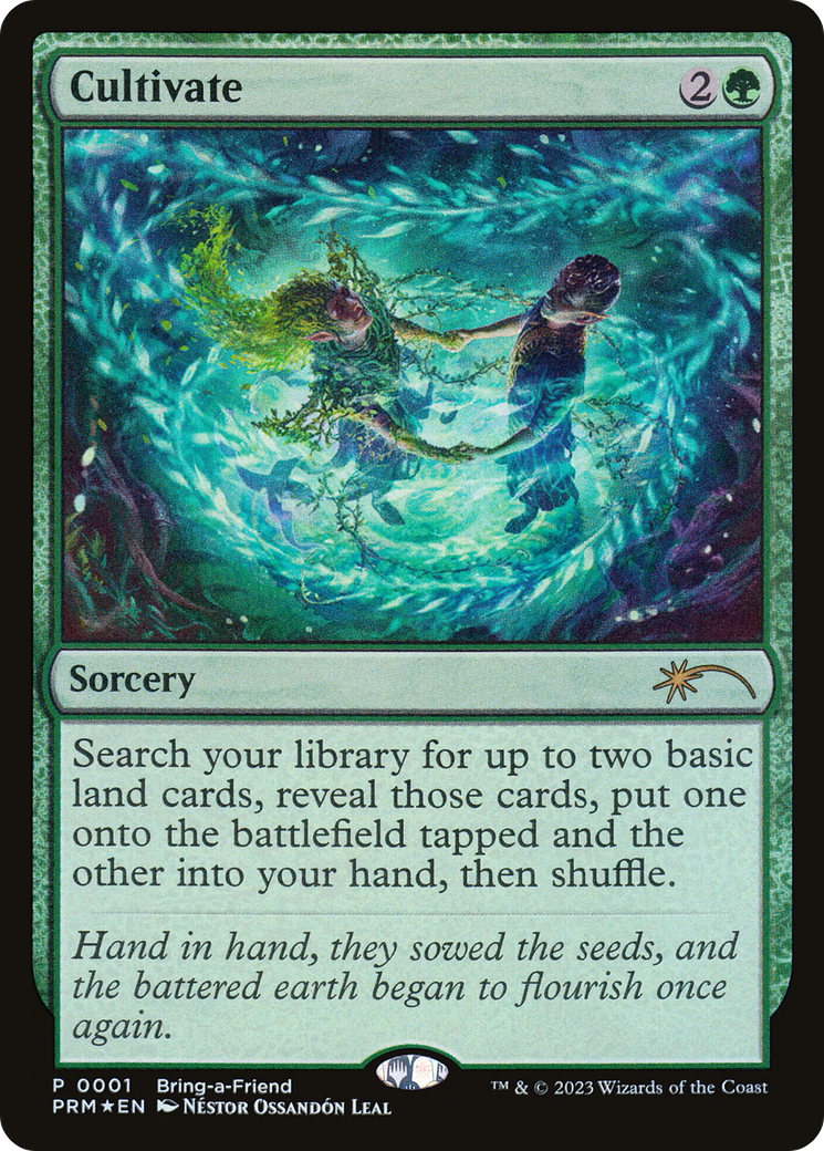 Cultivate (Bring-a-Friend Promo) (UMP-006) - Wizards Play Network 2023 Foil