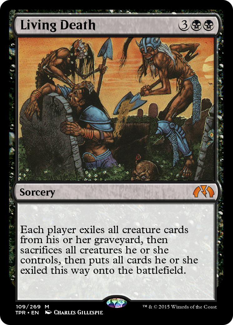 Living Death (TPR-109) - Tempest Remastered Foil