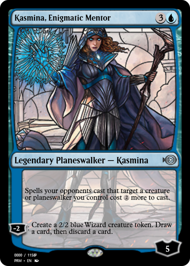 Kasmina, Enigmatic Mentor (PRM-77987) - Magic Online Promos