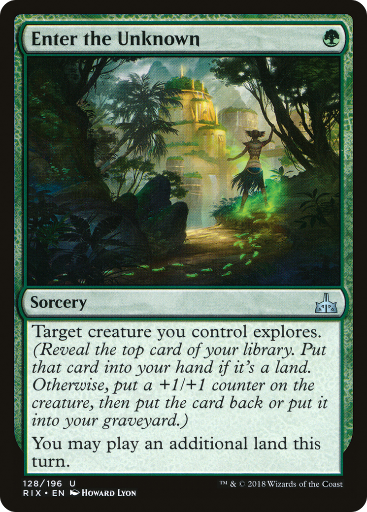 Enter the Unknown (RIX-128) - Rivals of Ixalan