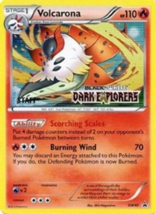 Volcarona BW40 - Holofoil Black and White Promos - Promo