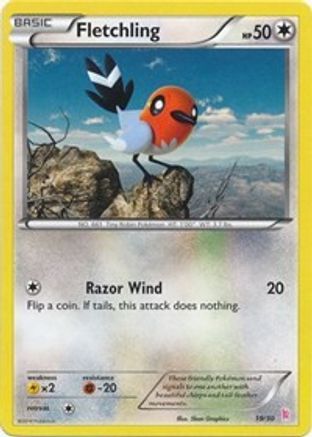 Fletchling (#1) 001 XY Trainer Kit Sylveon & Noivern - Common