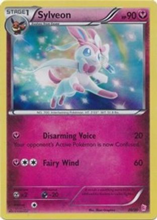 Sylveon (#30 030 - Holofoil XY Trainer Kit Sylveon & Noivern - Common