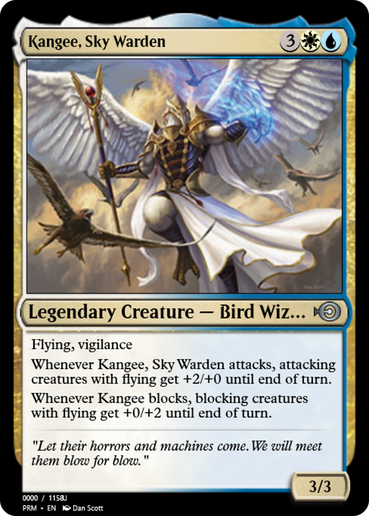 Kangee, Sky Warden (PRM-86326) - Magic Online Promos