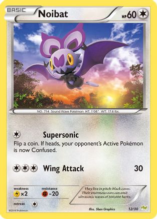 Noibat (#12) 012 XY Trainer Kit Sylveon & Noivern - Common