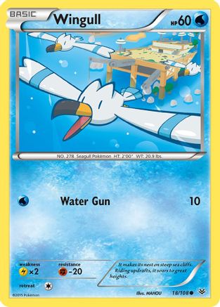 Wingull 018/108 XY Roaring Skies - Common