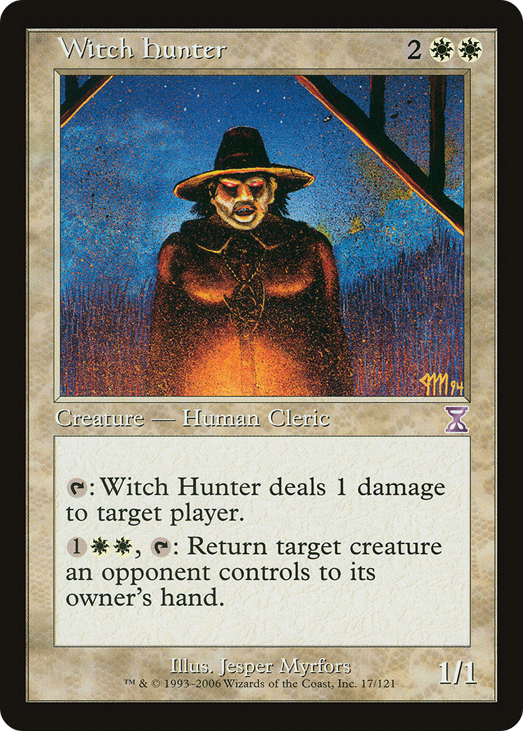 Witch Hunter (TSB-017) - Time Spiral Timeshifted Foil