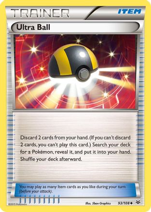 Ultra Ball 093/108 XY Roaring Skies - Uncommon