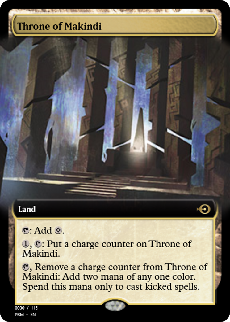 Throne of Makindi (PRM-83782) - Magic Online Promos
