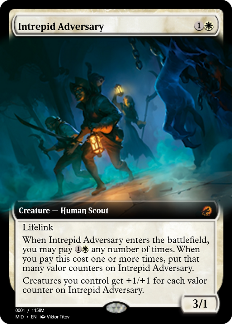 Intrepid Adversary (PRM-93882) - Magic Online Promos Foil