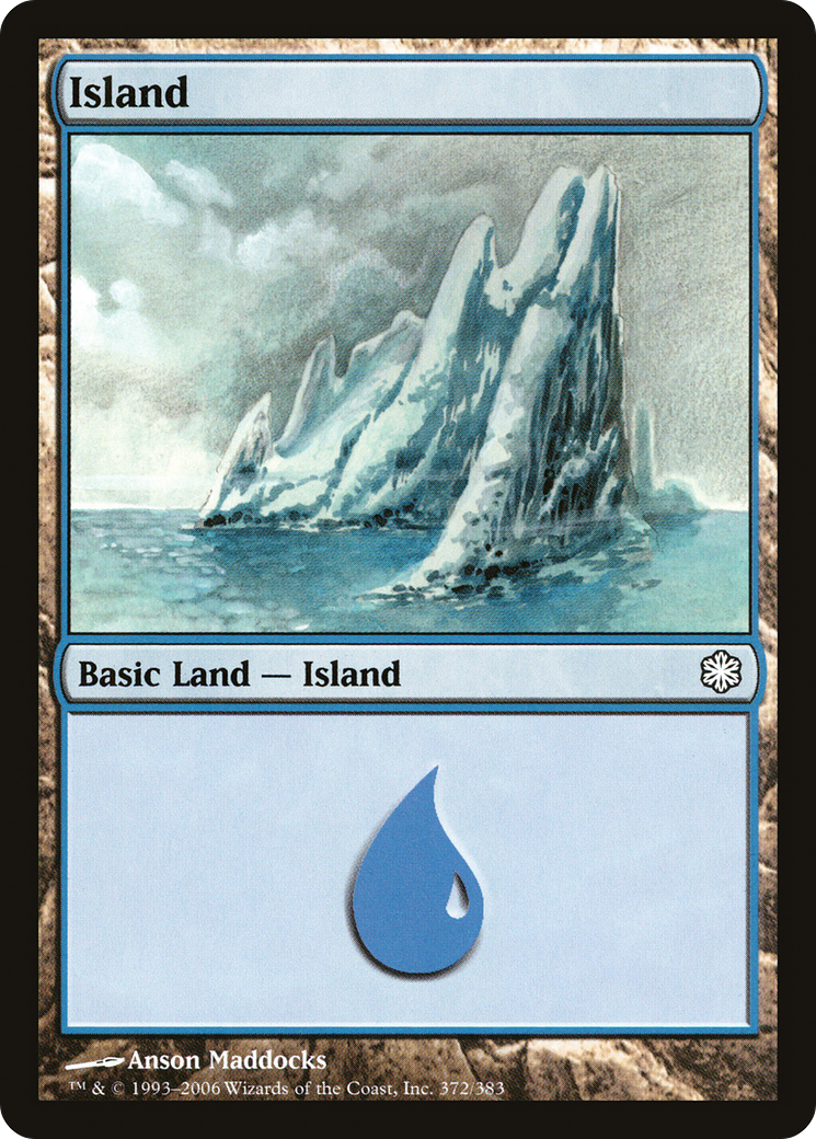 Island (372) (CTD-372) - Coldsnap Theme Decks