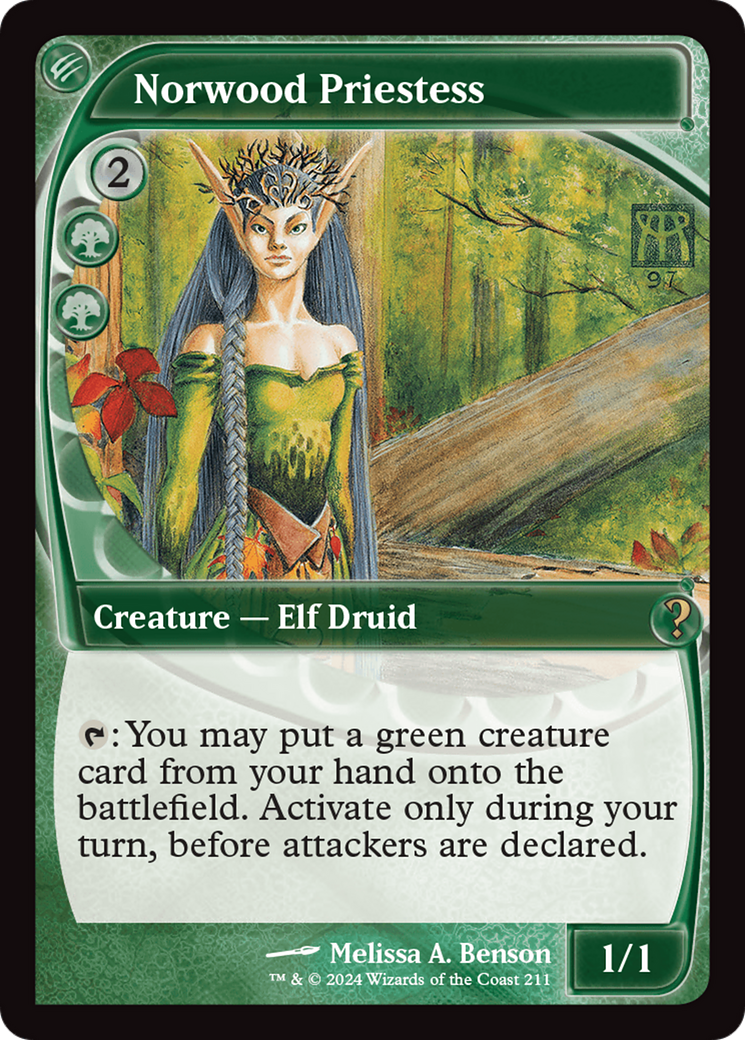 Norwood Priestess (MB2-211) - Mystery Booster 2