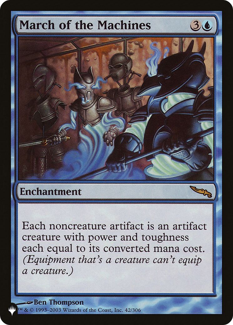 March of the Machines (LIST-MRD-42) - The List