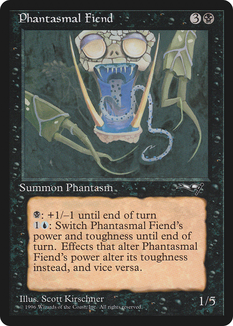 Phantasmal Fiend (Close-up) (ALL-57A) - Alliances