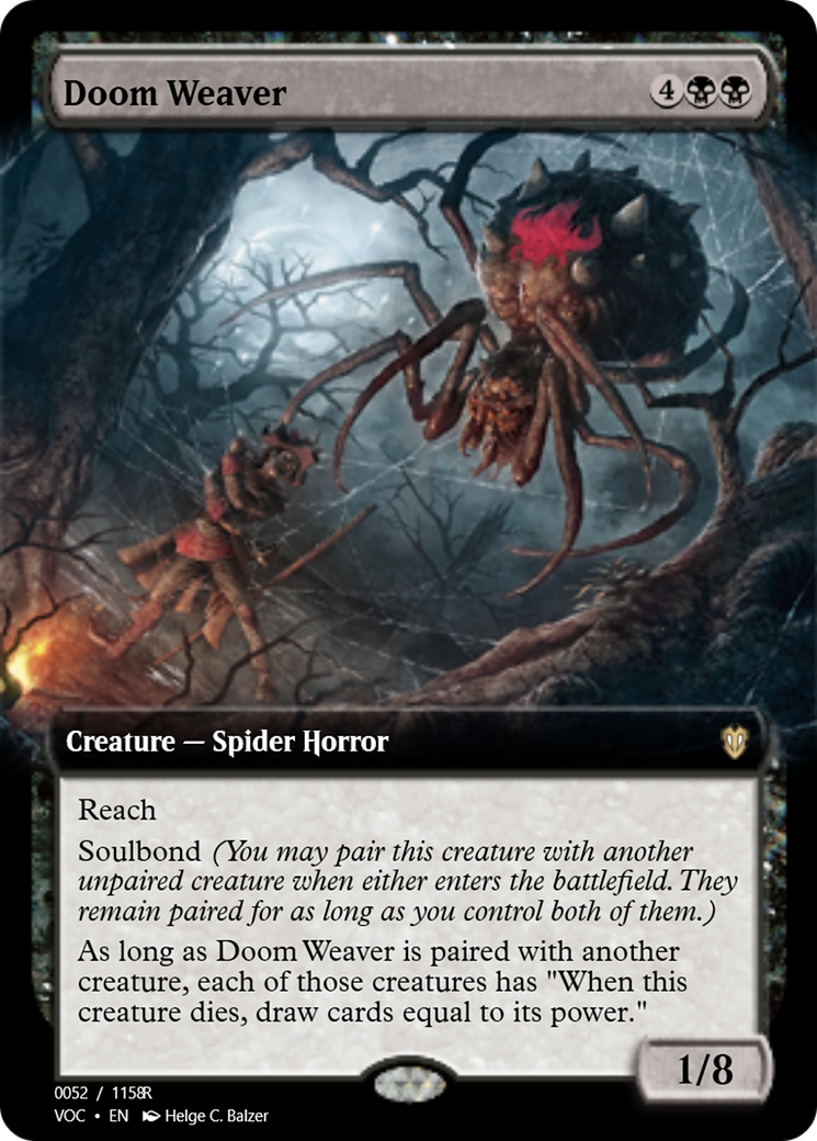 Doom Weaver (PRM-95343) - Magic Online Promos Foil