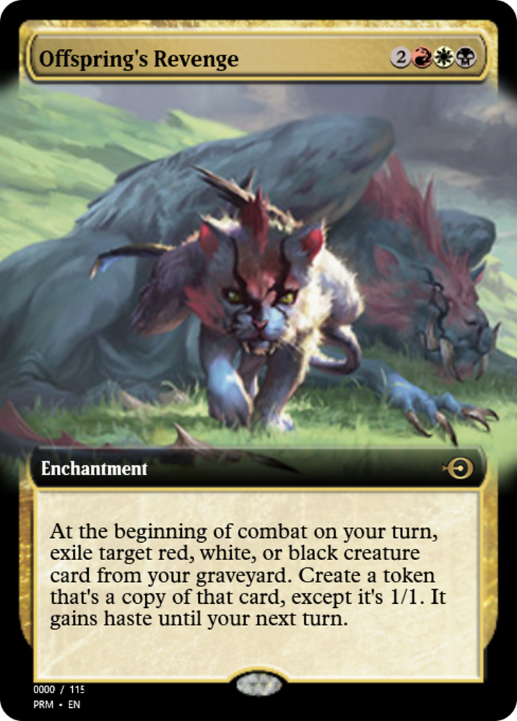 Offspring's Revenge (PRM-80841) - Magic Online Promos