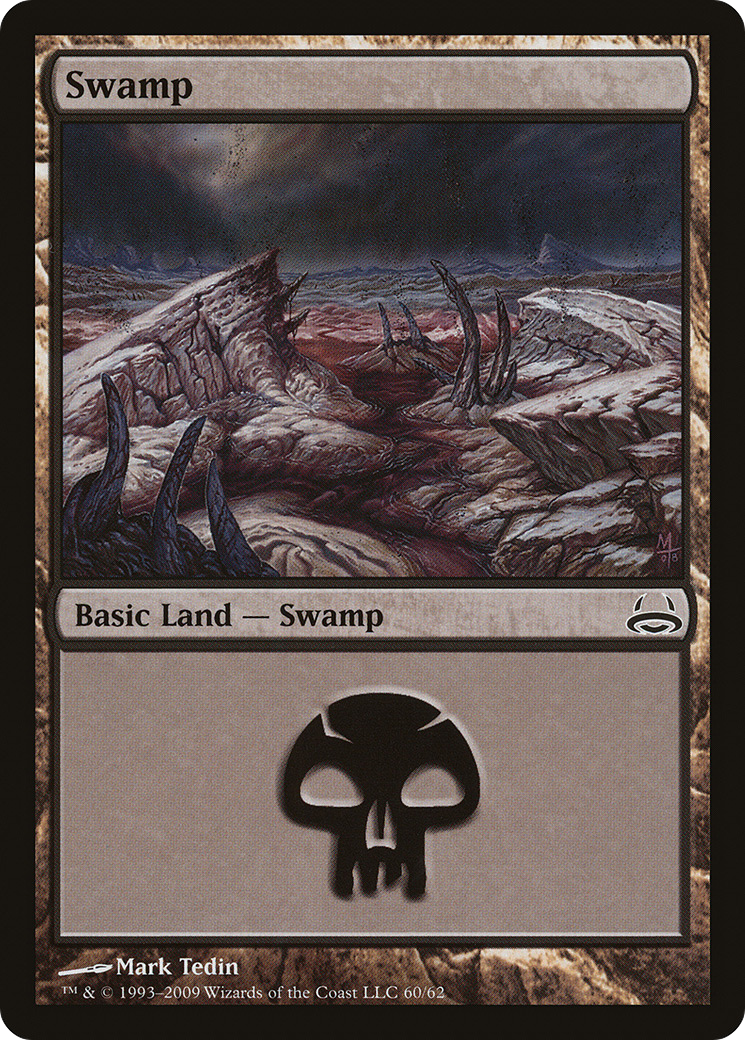 Swamp (60) (DDC-060) - Duel Decks: Divine vs. Demonic