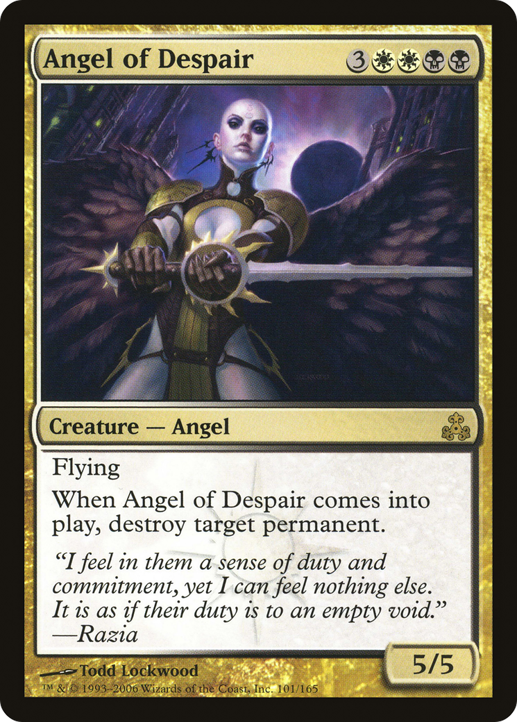 Angel of Despair (GPT-101) - Guildpact Foil