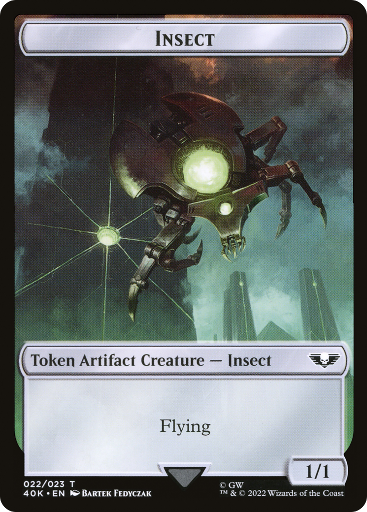Insect (T40K-022) - Warhammer 40,000 Tokens