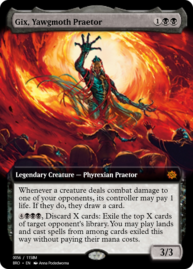 Gix, Yawgmoth Praetor (PRM-105720) - Magic Online Promos