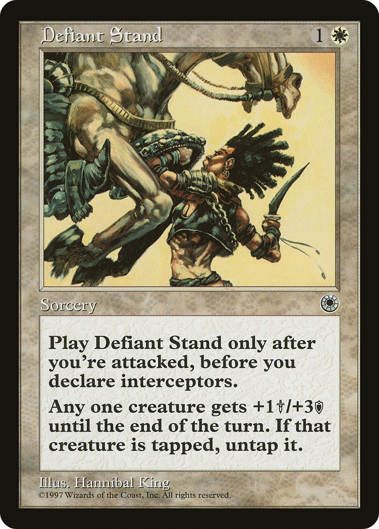 Defiant Stand (POR-) - Portal