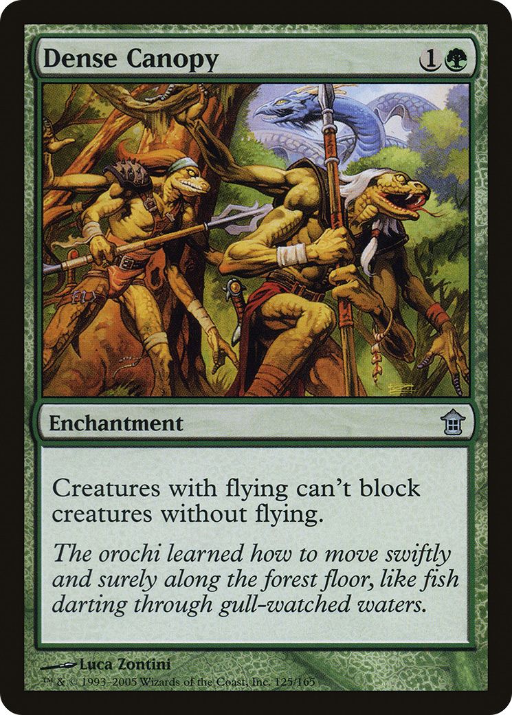 Dense Canopy (SOK-125) - Saviors of Kamigawa Foil