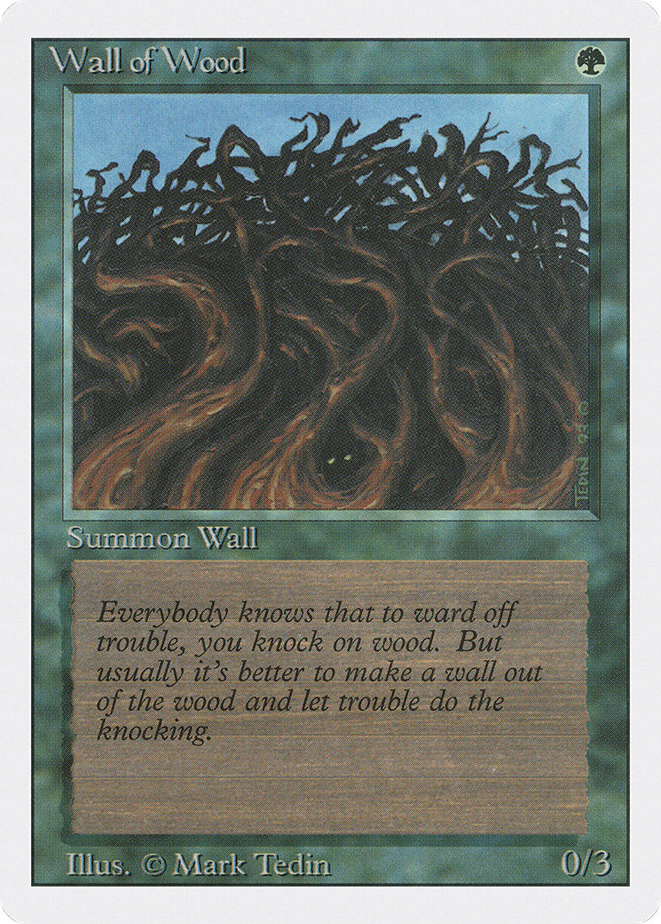 Wall of Wood (3ED-) - Revised Edition