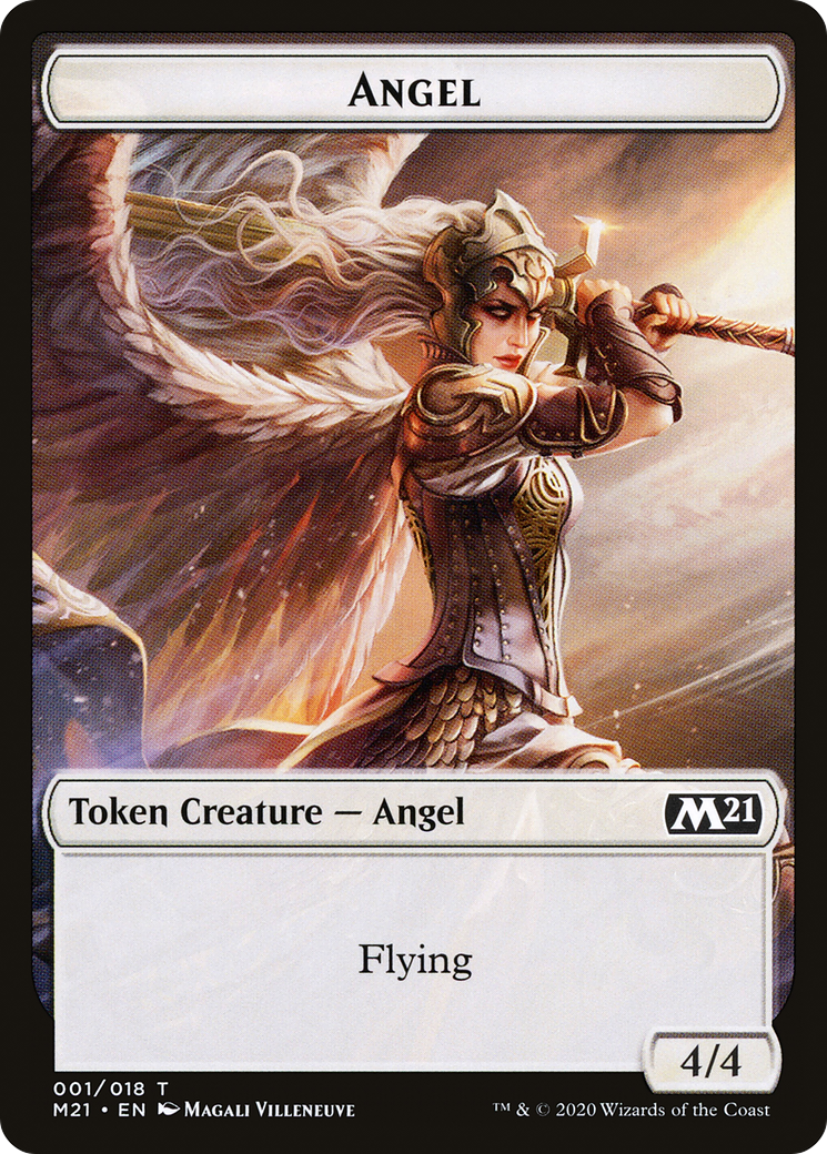 Angel (TM21-001) - Core Set 2021 Tokens Foil