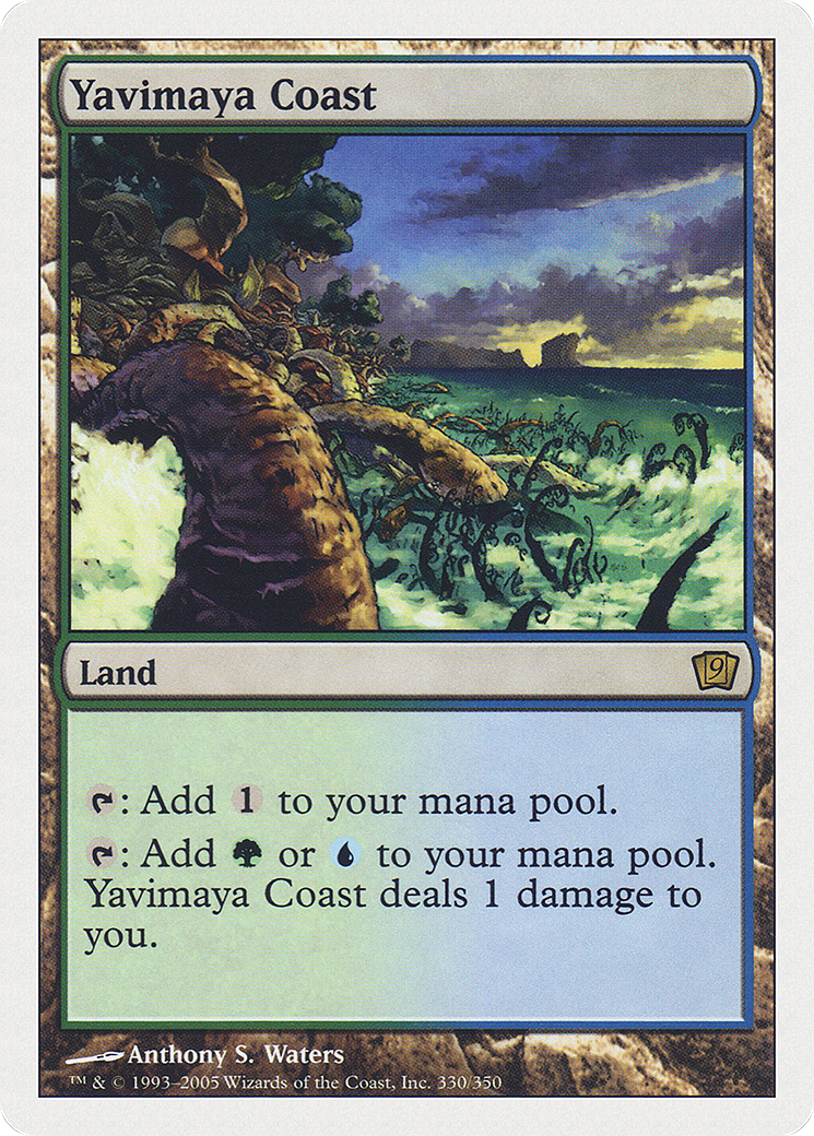 Yavimaya Coast (9ED-330) - Ninth Edition