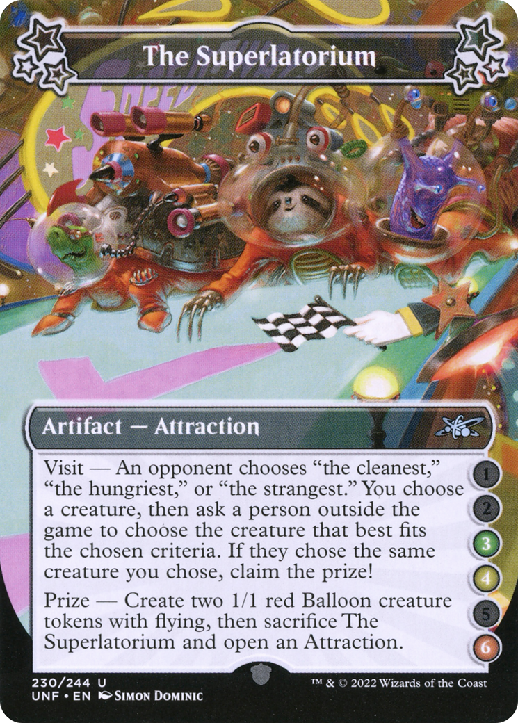 The Superlatorium (3-4-6) (UNF-230D) - Unfinity Foil