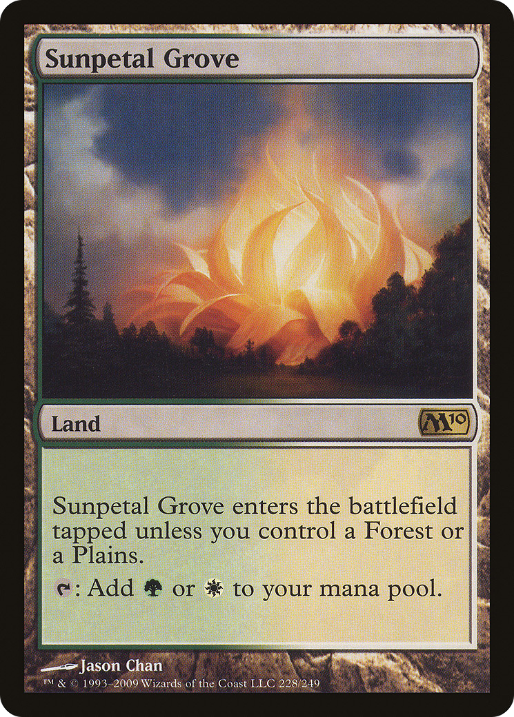 Sunpetal Grove (M10-228) - Magic 2010