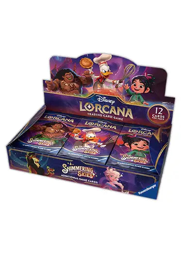 booster box shimmering skies Disney Lorcana: Shimmering Skies