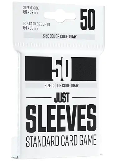 Gamegenic: JUST Sleeves - Standard Card Game (50 ct.) Double Sleeved Gamegenic: JUST Sleeves - Standard Card Game (50 ct.) Double Sleeved