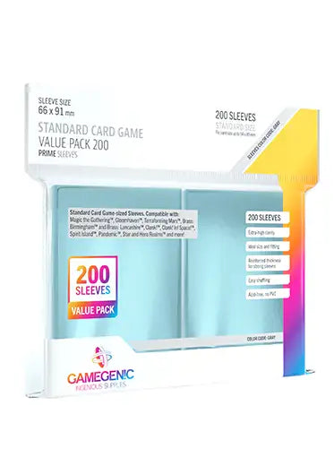 Gamegenic: Standard Card Game Value Pack 200 Prime