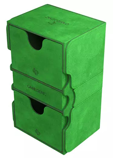 Gamegenic: Stronghold 200+ XL Convertible Deck Box Green