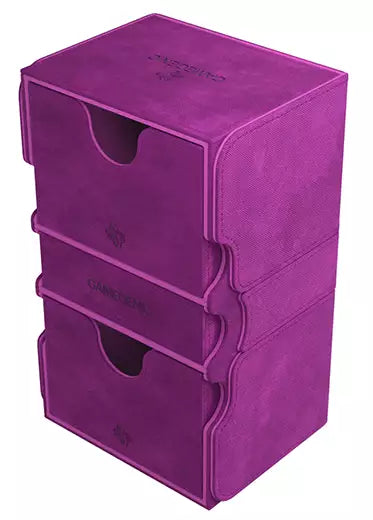 Gamegenic: Stronghold 200+ XL Convertible Deck Box Purple