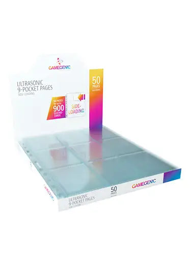 Gamegenic: Ultrasonic 9-Pocket Pages (50, Pages)