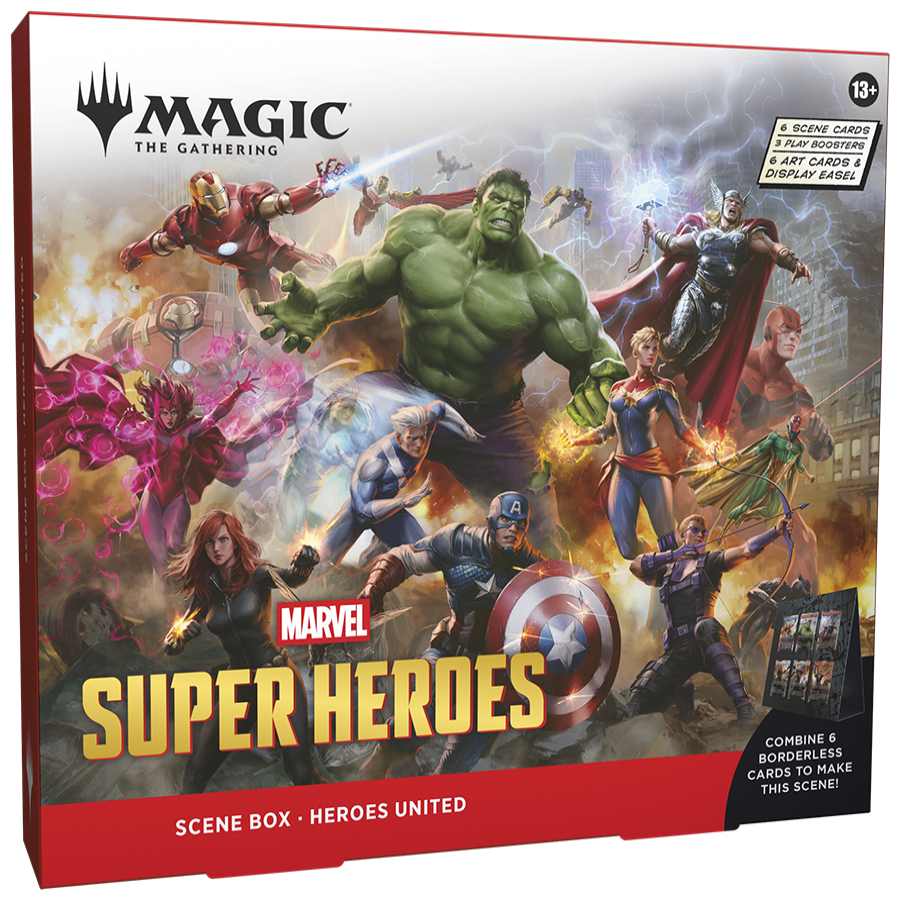 MTG: Marvel Super Heroes - Scene boxes - Set of 2