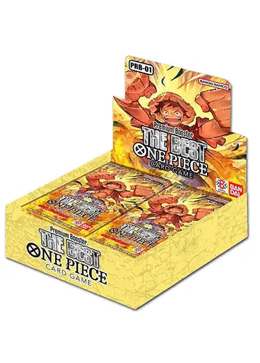 One Piece TCG: Premium Booster The Best - Booster Box Double Sleeved One Piece TCG: Premium Booster The Best - Booster Box Double Sleeved