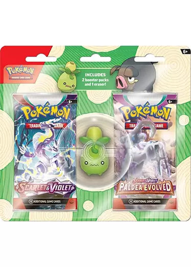 Pokemon TCG: Back to School Eraser Blister - Smoliv